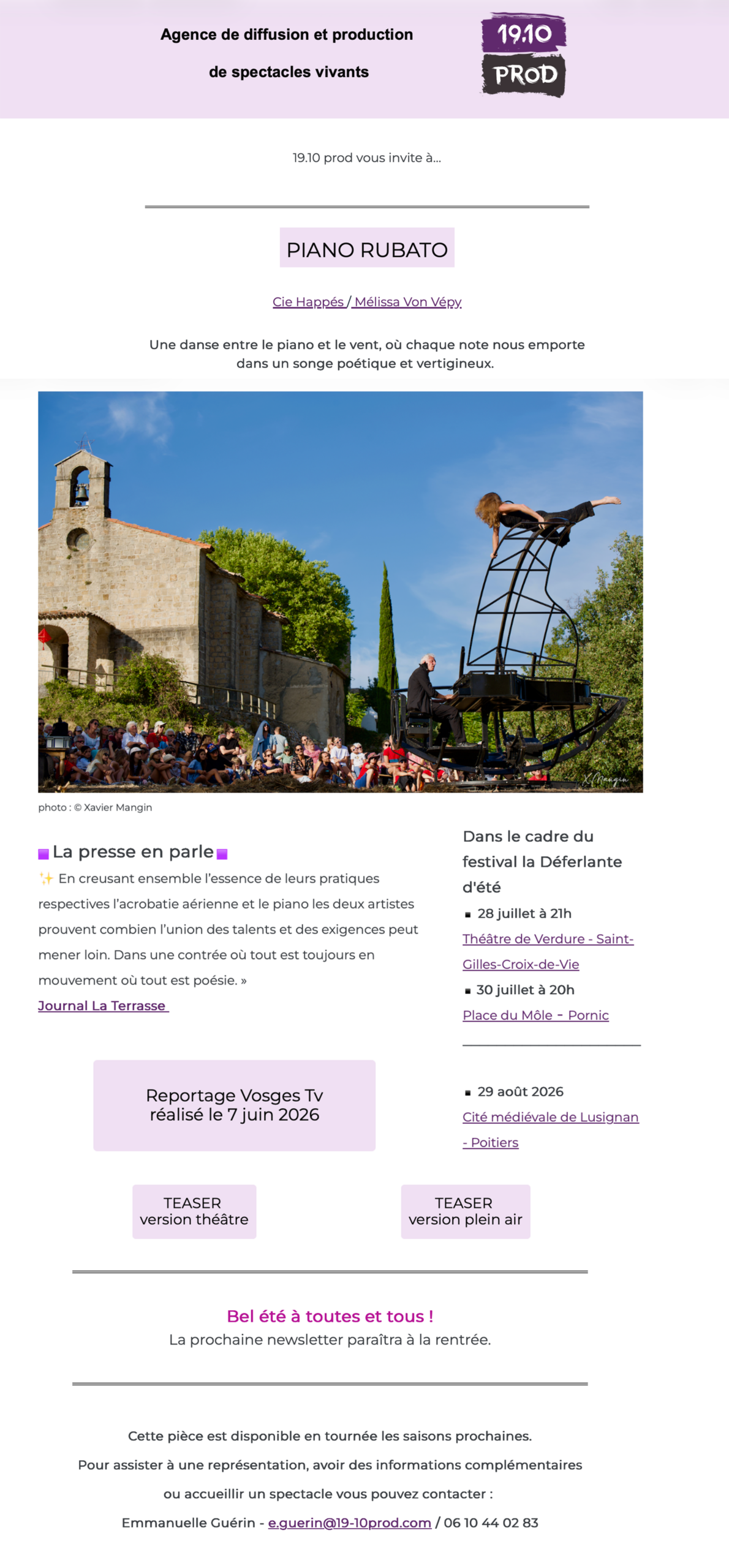 news juillet